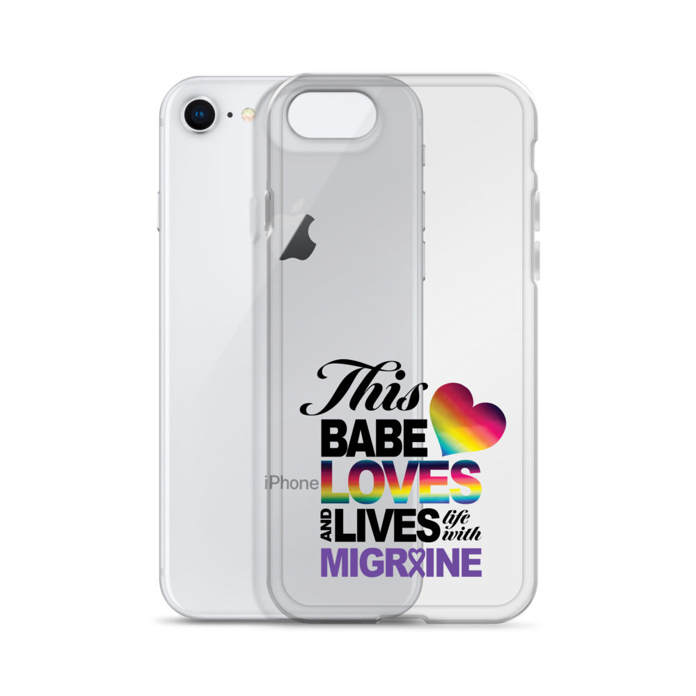 This Babe Loves & Lives iPhone Case - Achy Smile Shop