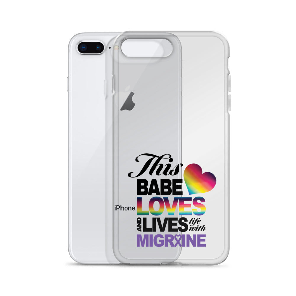 This Babe Loves & Lives iPhone Case - Achy Smile Shop