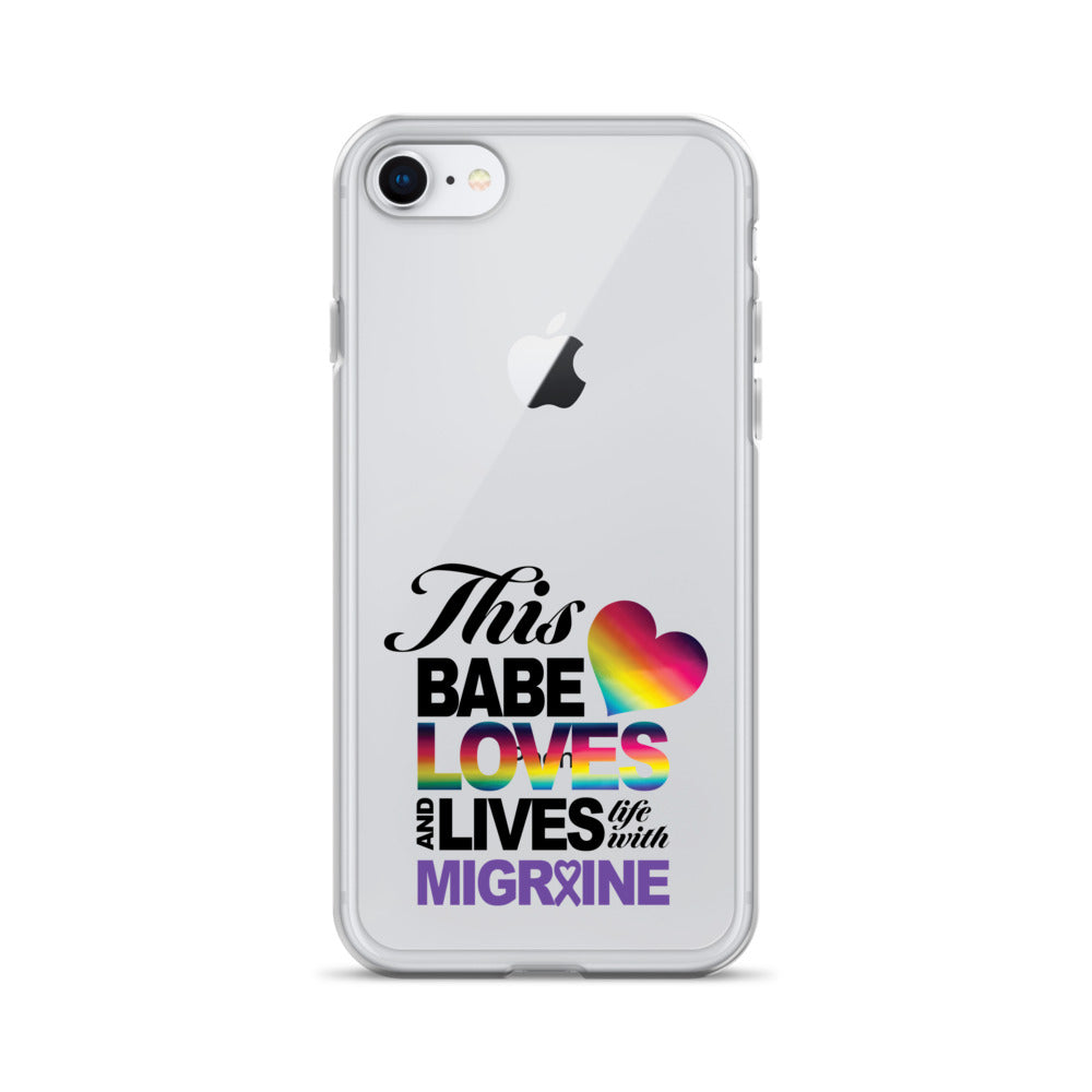 This Babe Loves & Lives iPhone Case - Achy Smile Shop