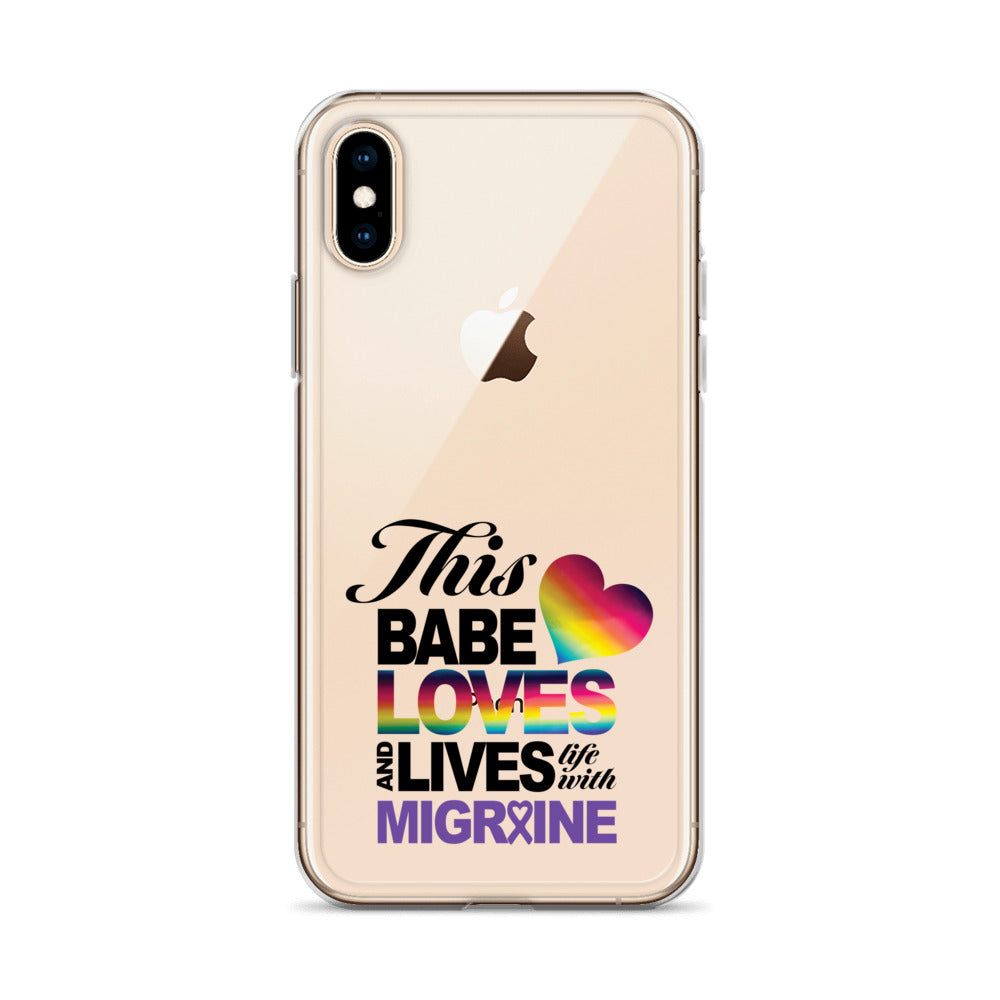 This Babe Loves & Lives iPhone Case - Achy Smile Shop