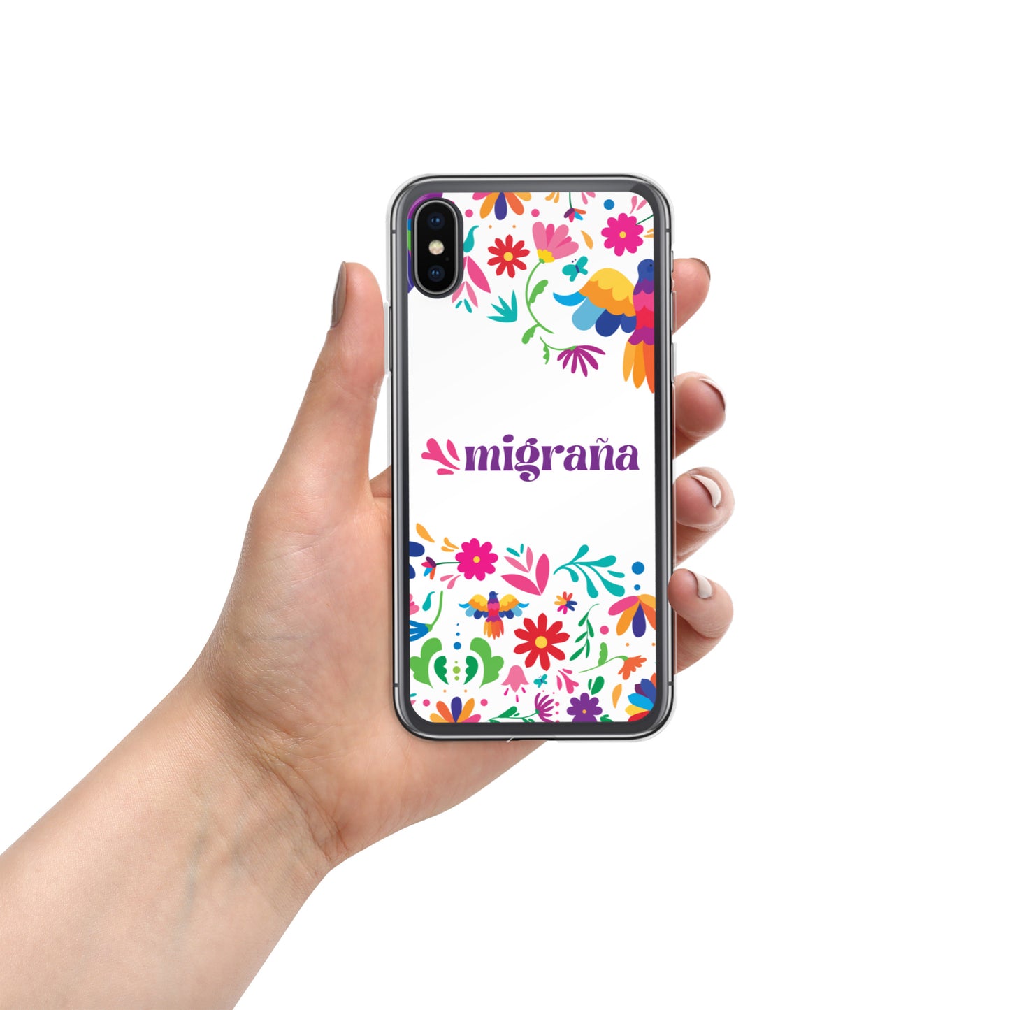 Migraña iPhone Case