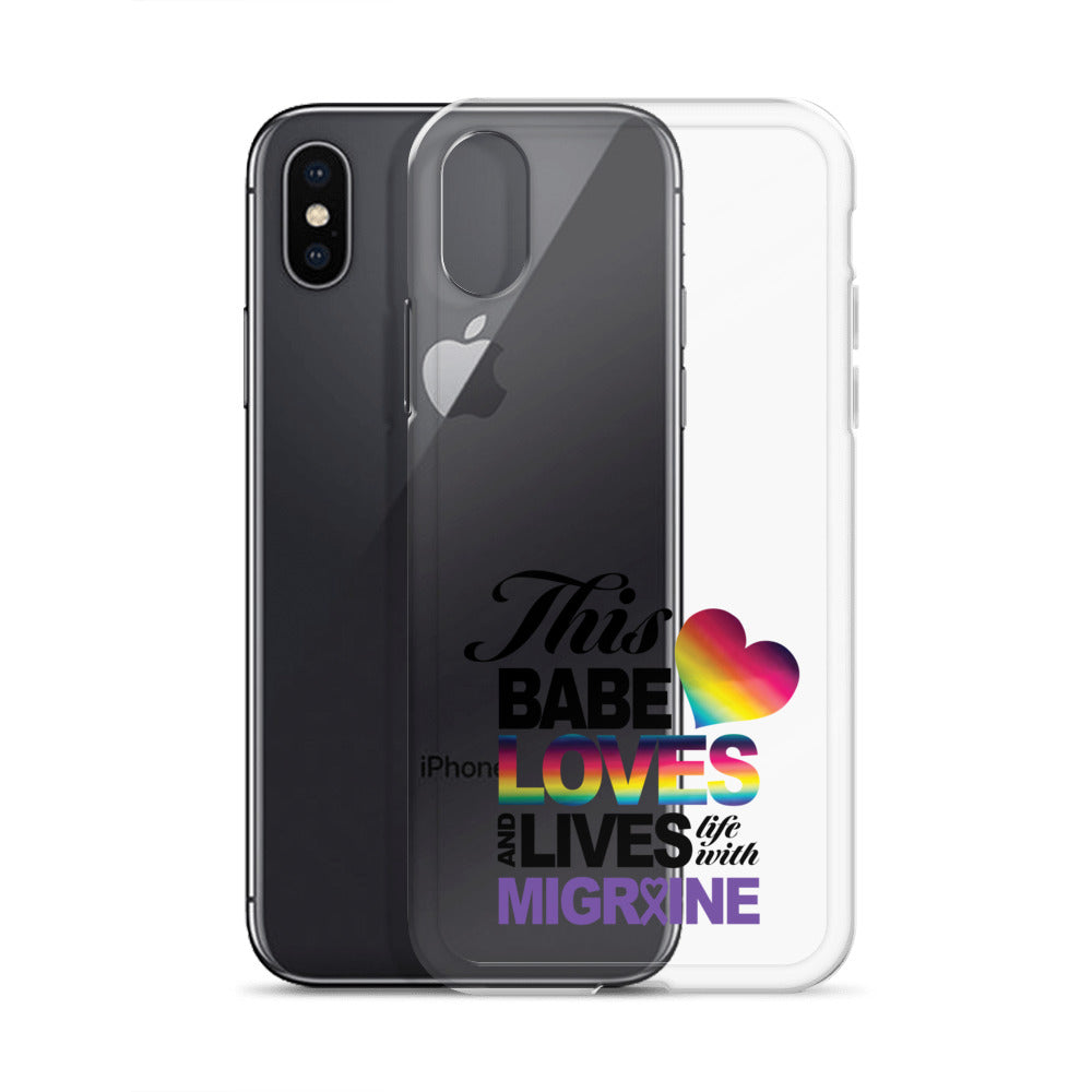 This Babe Loves & Lives iPhone Case - Achy Smile Shop