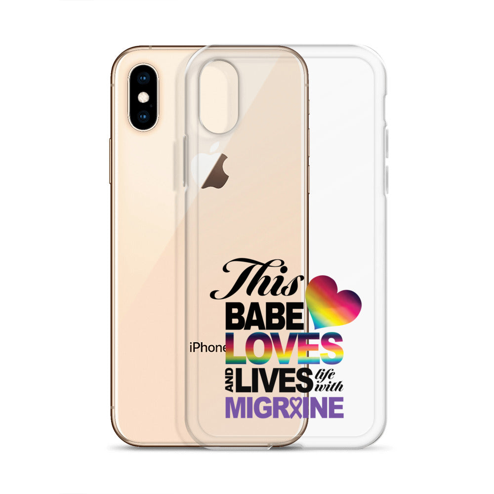 This Babe Loves & Lives iPhone Case - Achy Smile Shop