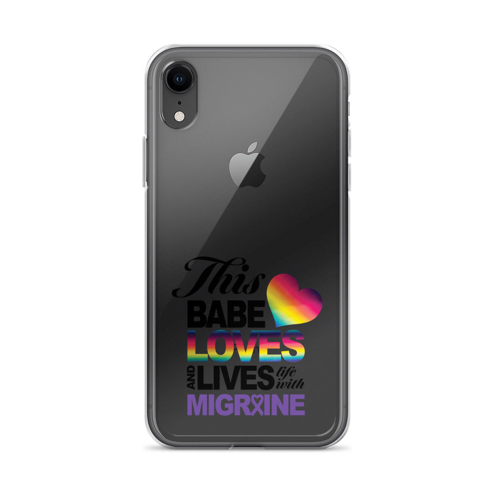 This Babe Loves & Lives iPhone Case - Achy Smile Shop