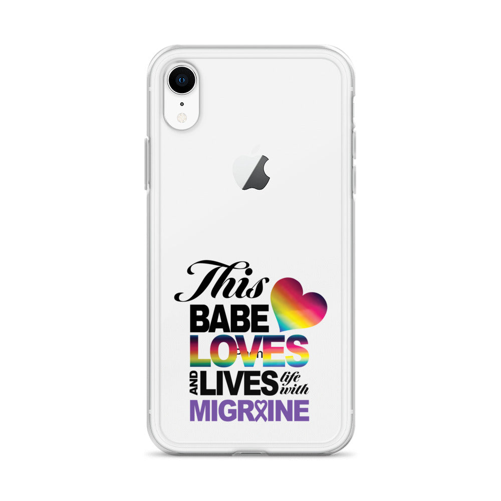 This Babe Loves & Lives iPhone Case - Achy Smile Shop