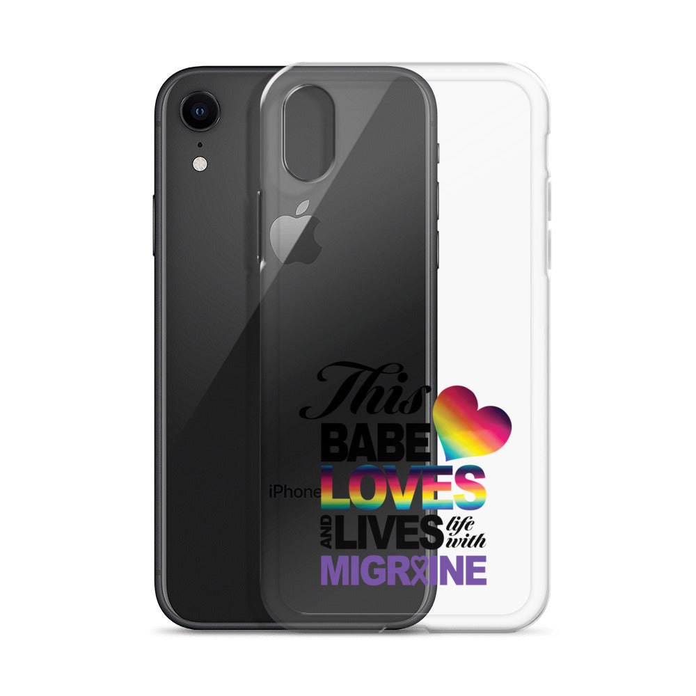 This Babe Loves & Lives iPhone Case - Achy Smile Shop