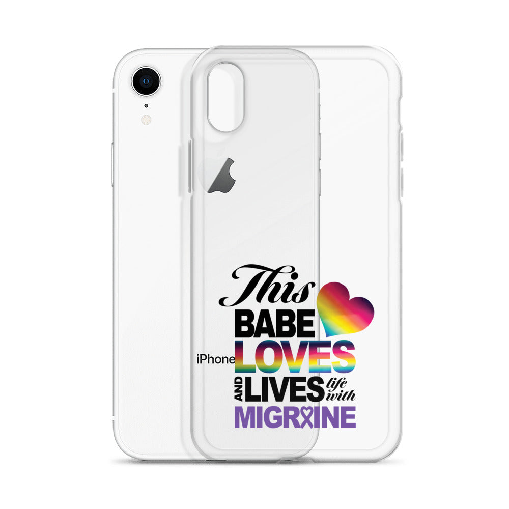 This Babe Loves & Lives iPhone Case - Achy Smile Shop