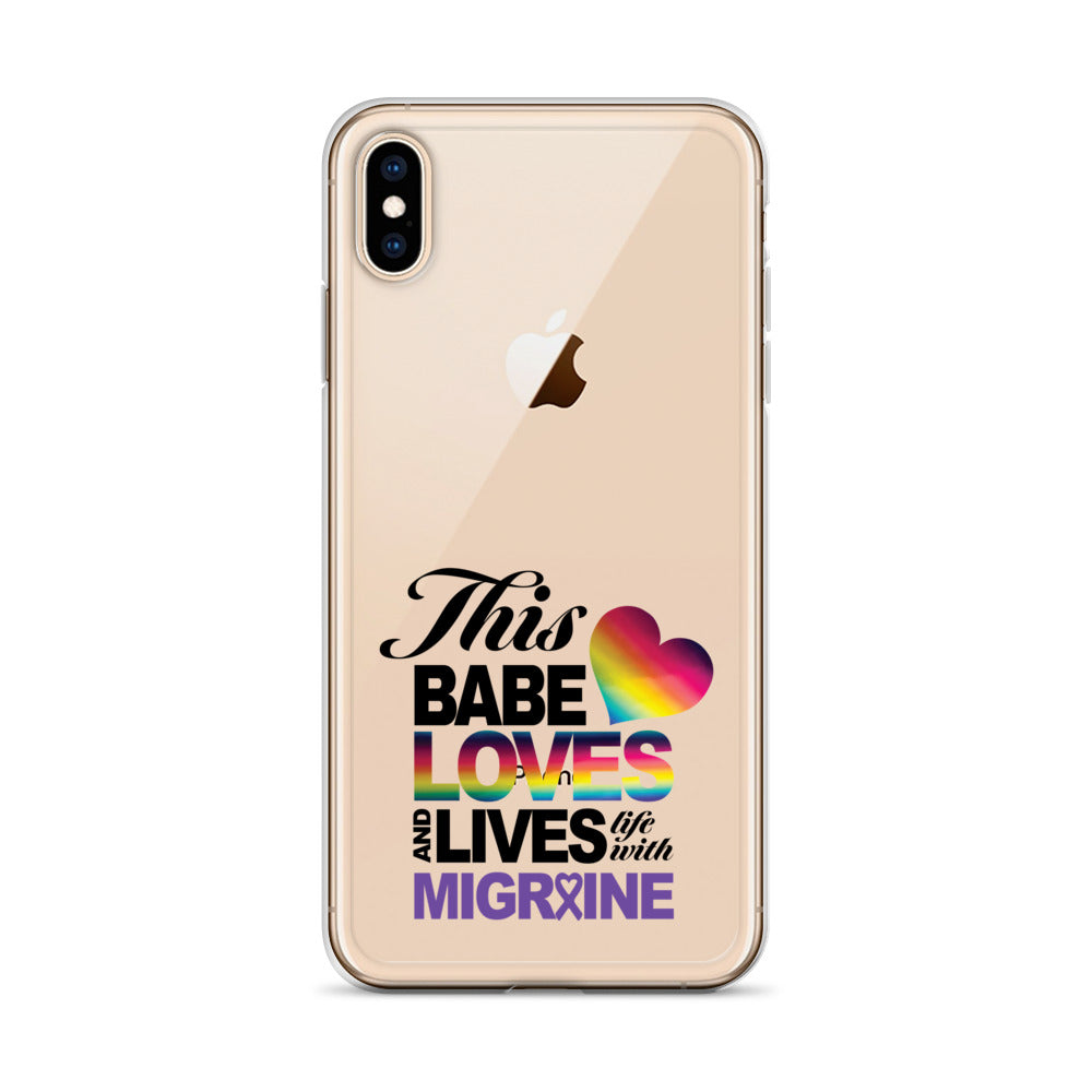 This Babe Loves & Lives iPhone Case - Achy Smile Shop