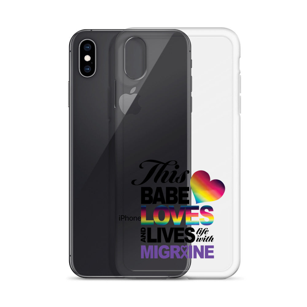 This Babe Loves & Lives iPhone Case - Achy Smile Shop