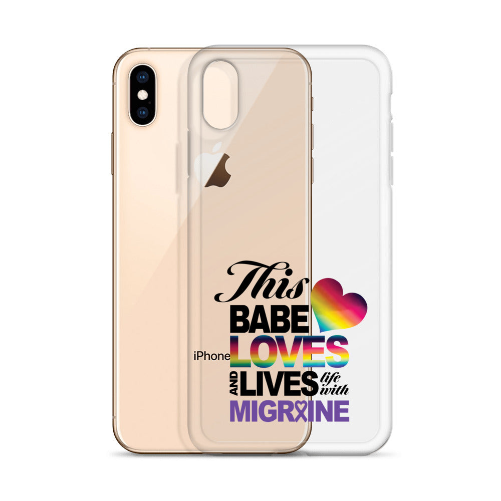 This Babe Loves & Lives iPhone Case - Achy Smile Shop