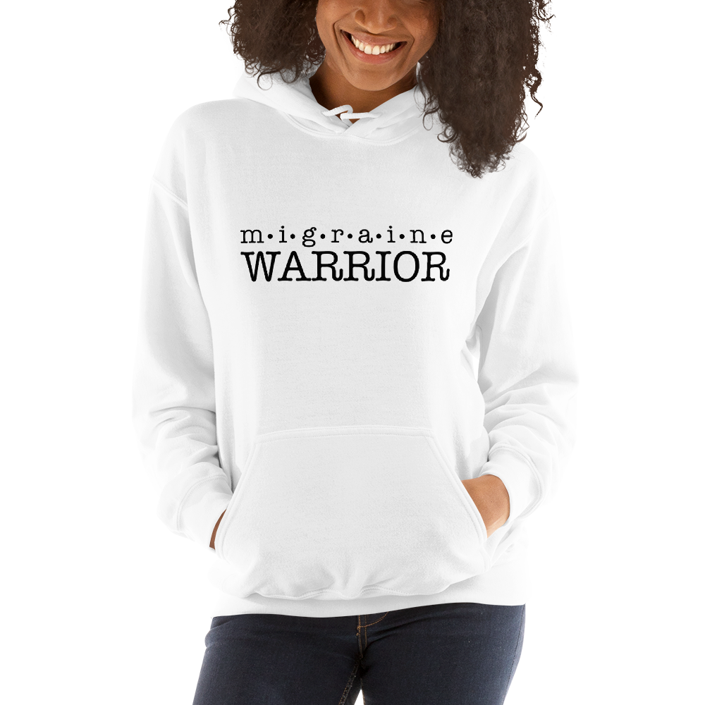 Migraine Warrior Unisex Hoodie - Achy Smile Shop