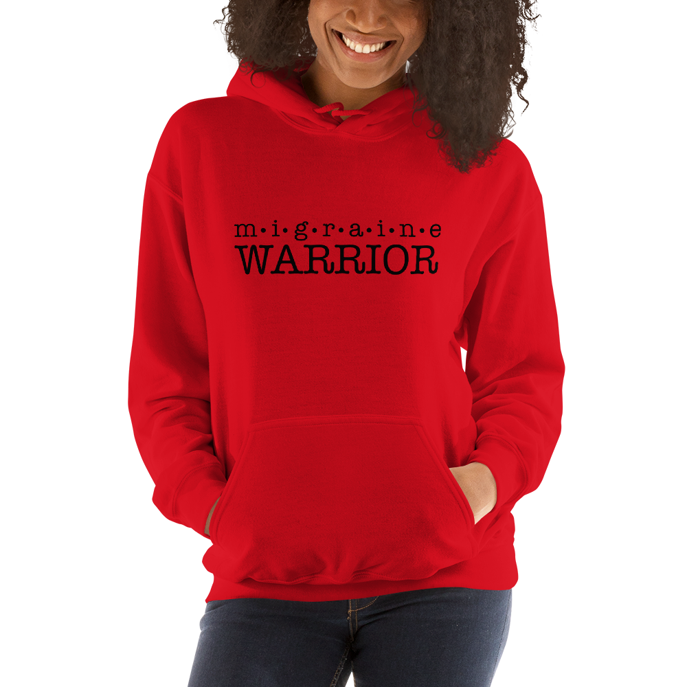 Migraine Warrior Unisex Hoodie - Achy Smile Shop