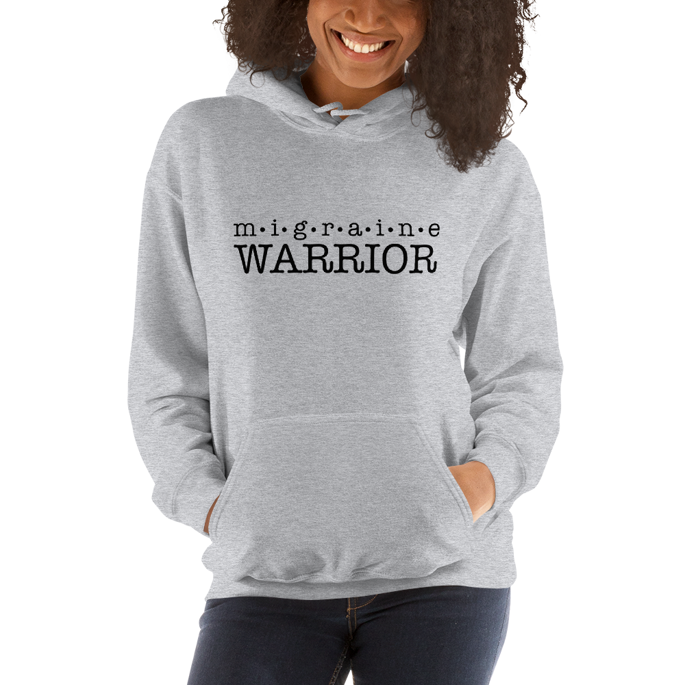 Migraine Warrior Unisex Hoodie - Achy Smile Shop