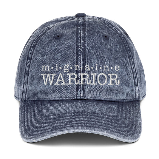 Migraine Warrior Hat - Denim - Achy Smile Shop