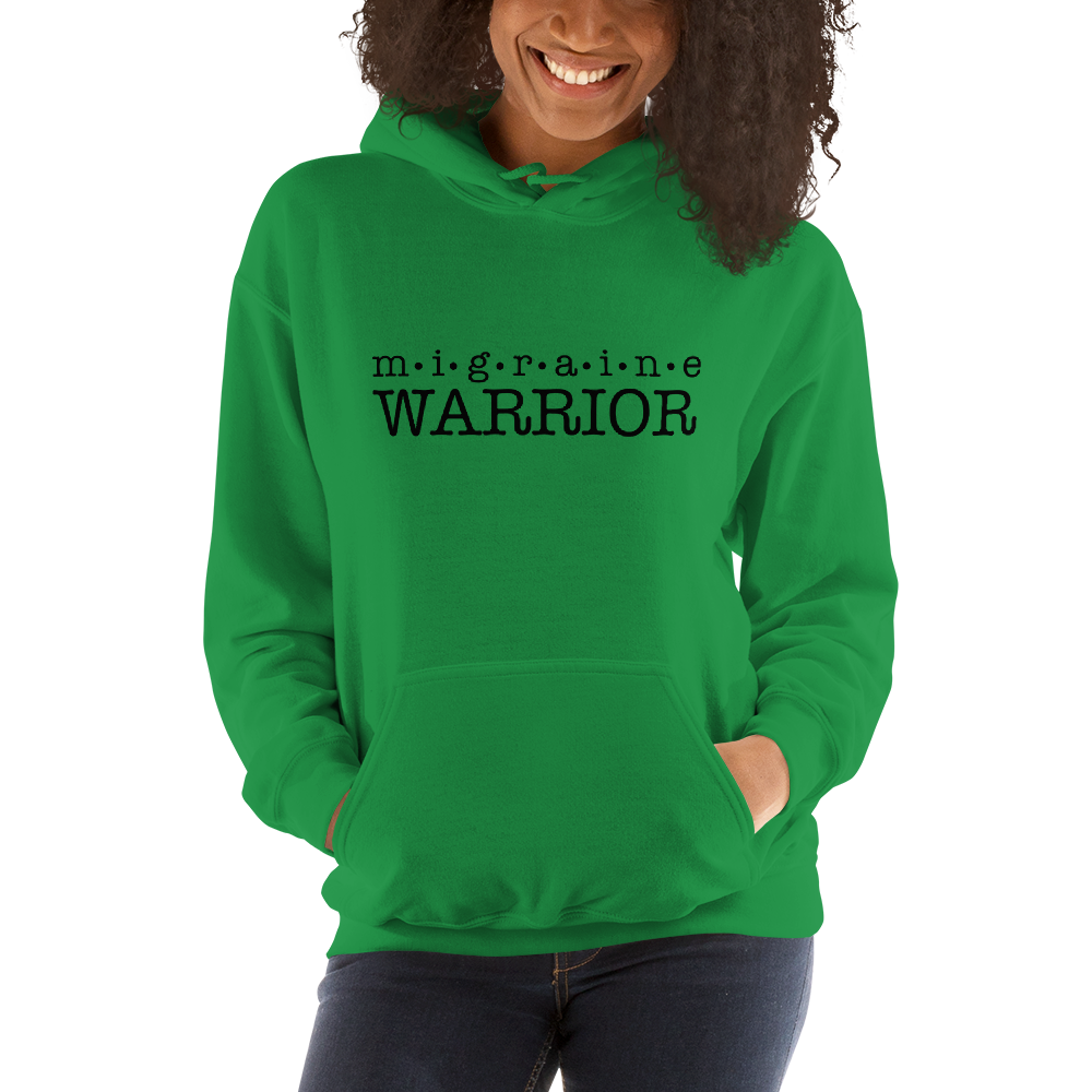 Migraine Warrior Unisex Hoodie - Achy Smile Shop