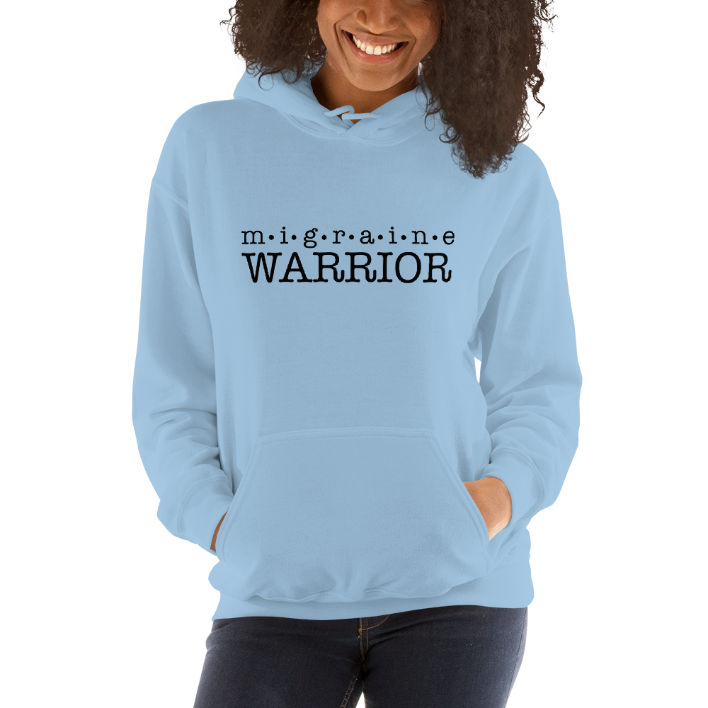 Migraine Warrior Unisex Hoodie - Achy Smile Shop