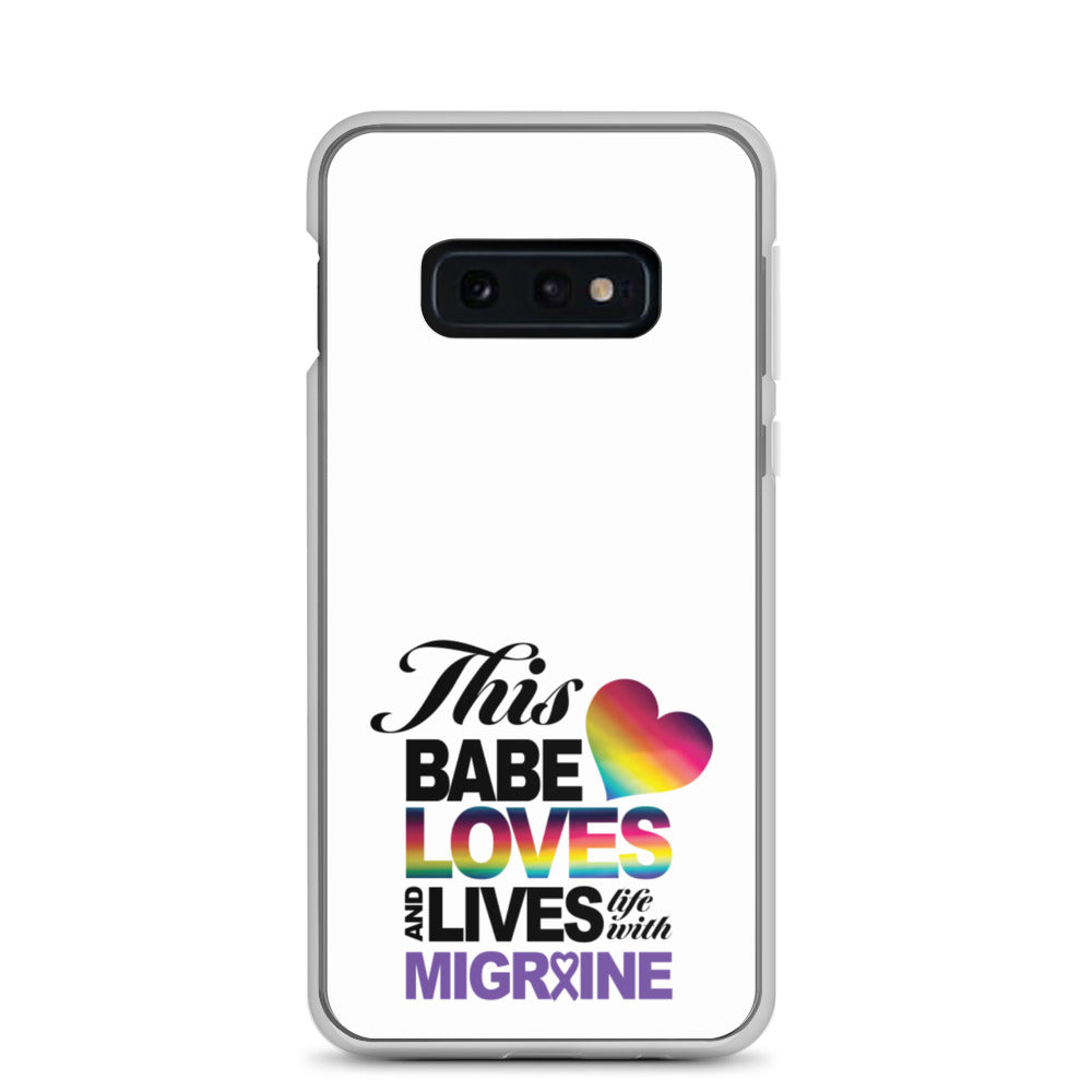 This Babe Loves & Lives Life Samsung Case - Achy Smile Shop