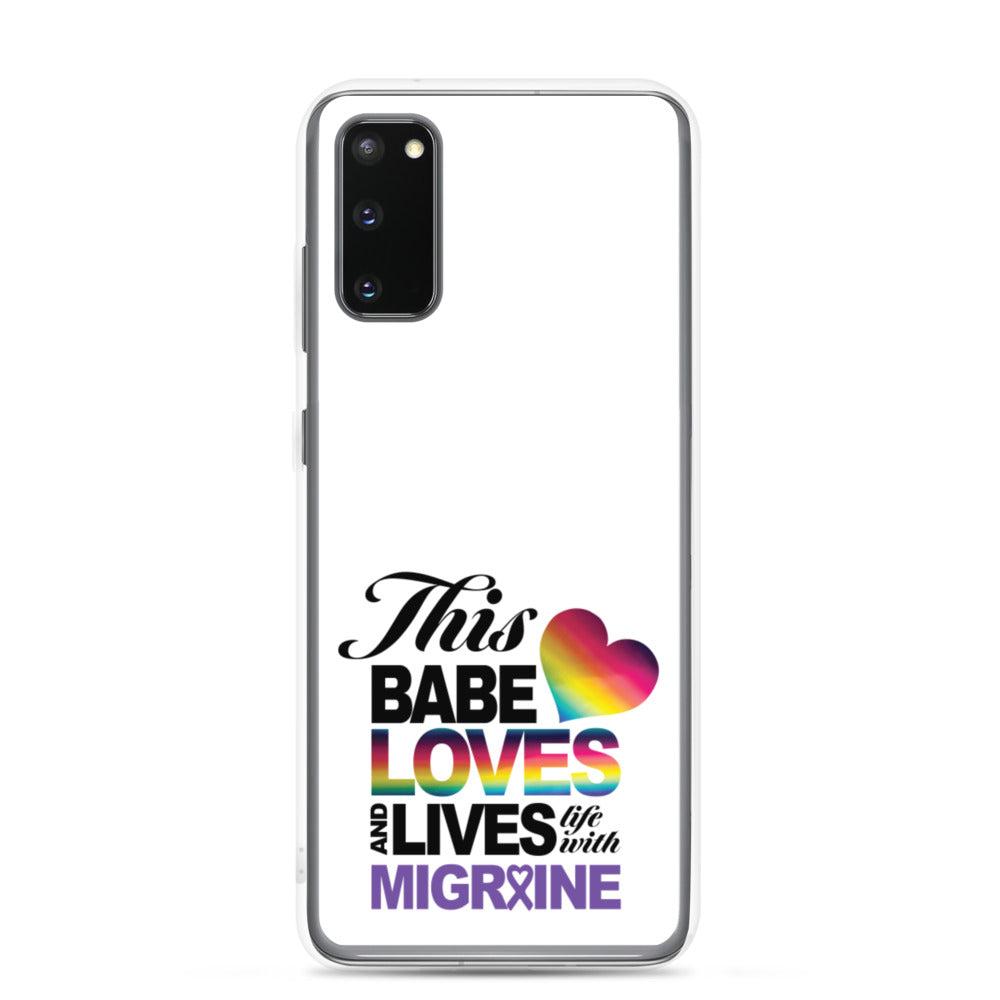 This Babe Loves & Lives Life Samsung Case - Achy Smile Shop