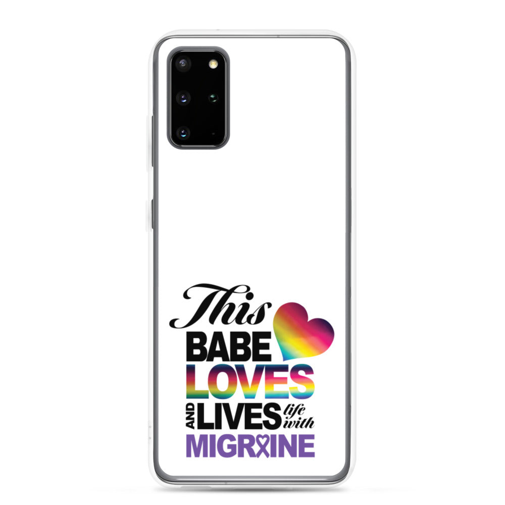 This Babe Loves & Lives Life Samsung Case - Achy Smile Shop