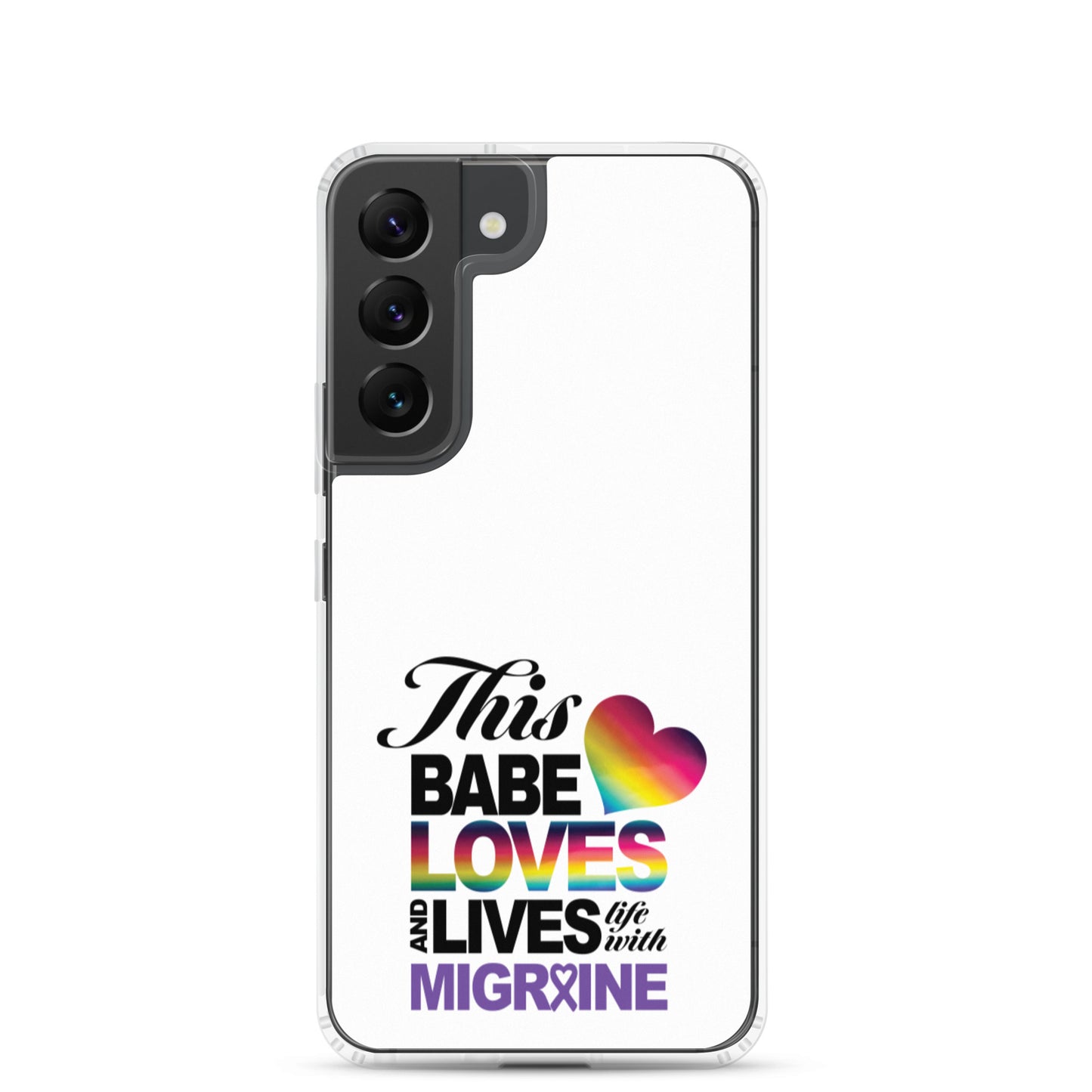 This Babe Loves & Lives Life Samsung Case