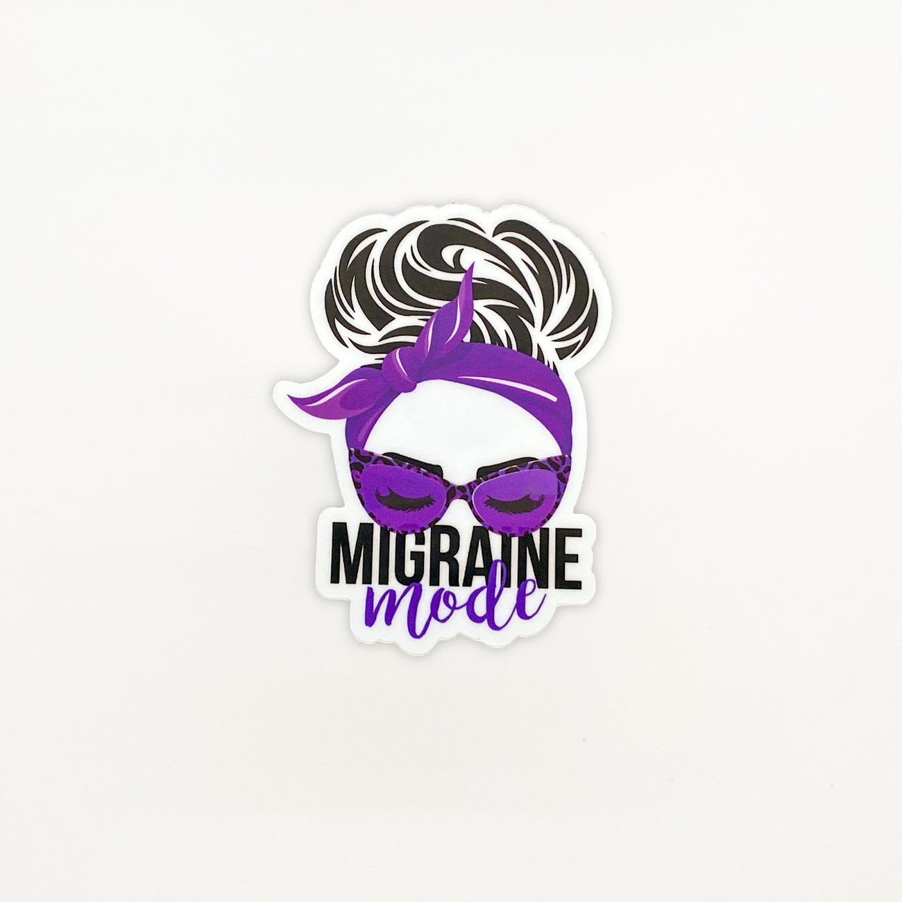 Migraine Mode 3" Vinyl Sticker - Achy Smile Shop