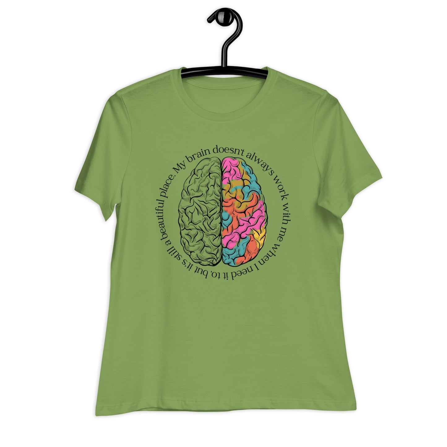 Brain Colors Women's Relaxed T-Shirt