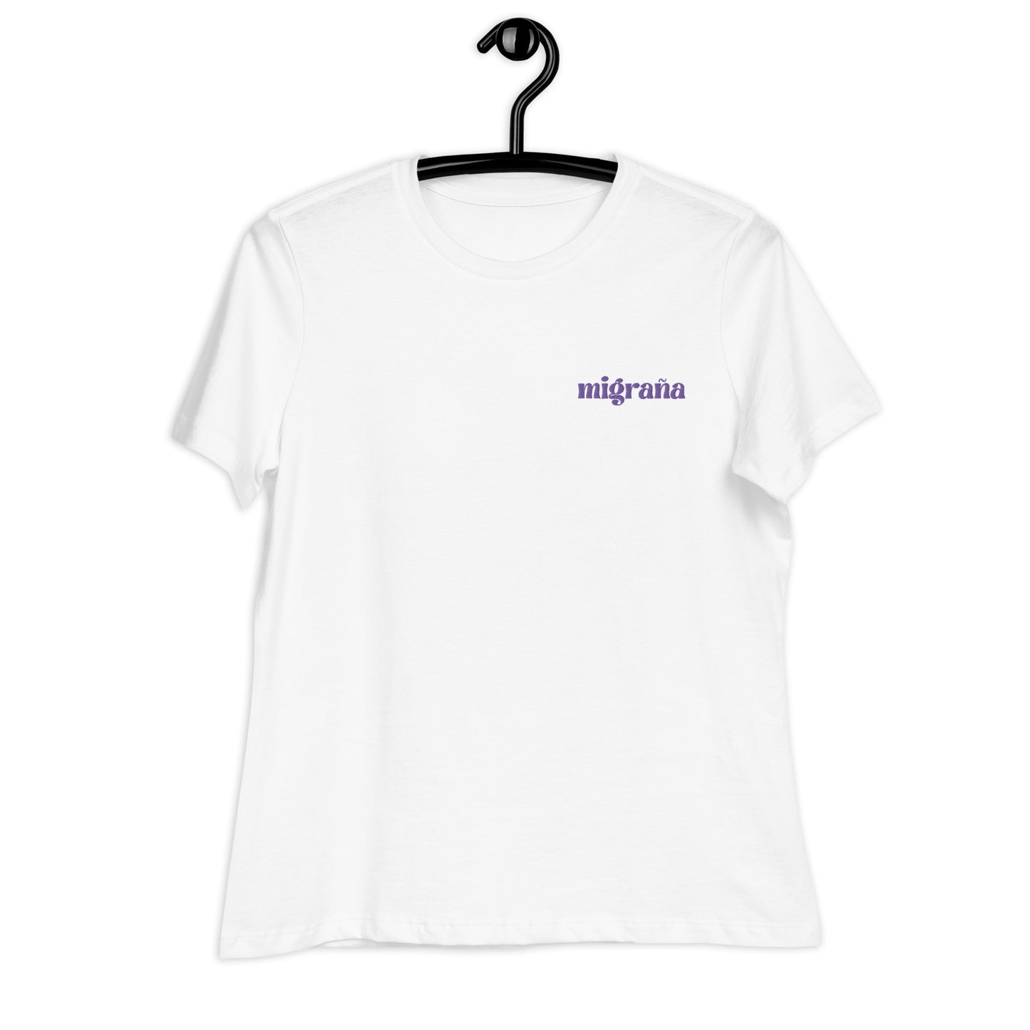 Migraña Embroidered Women's T-Shirt