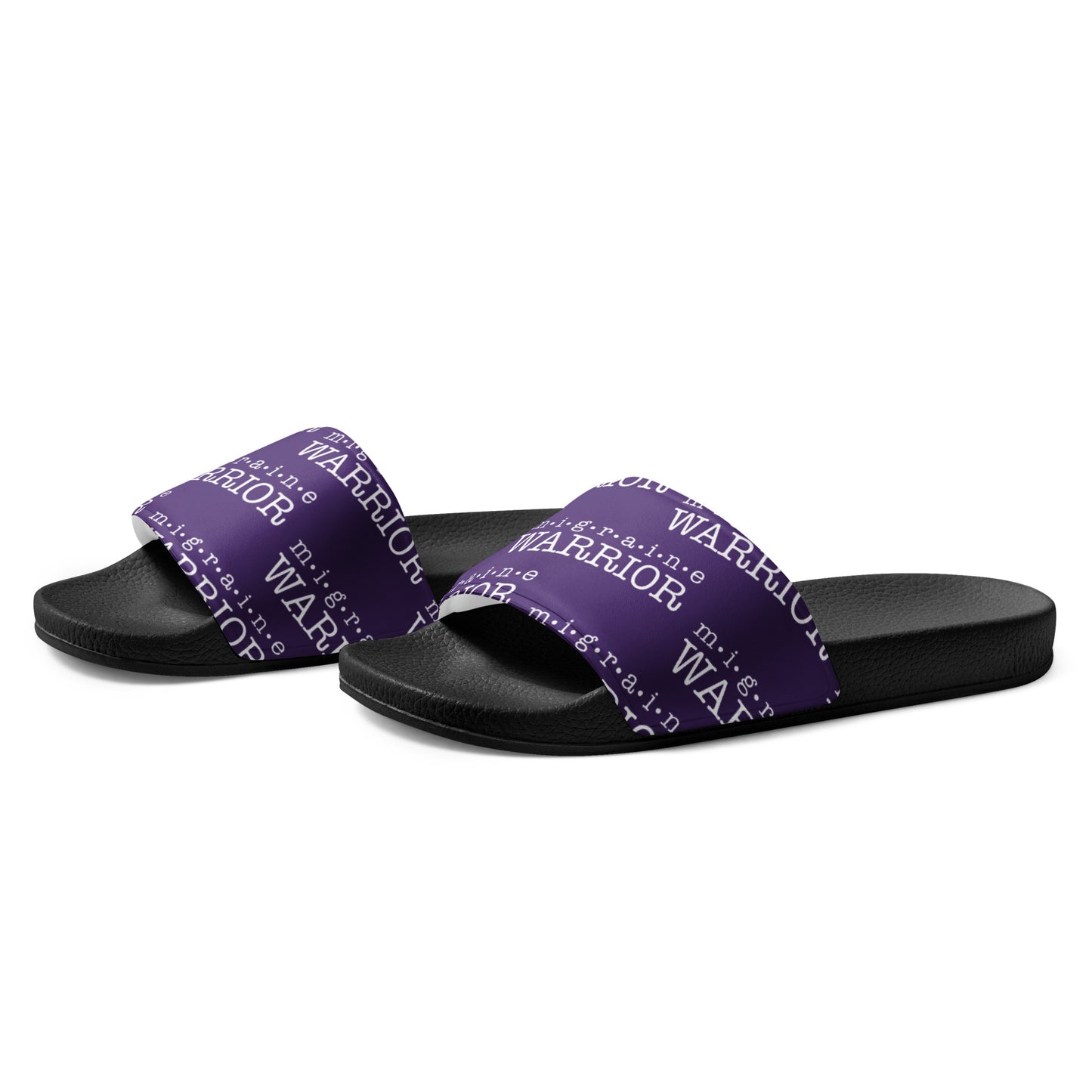 Purple Warrior Women's Slides