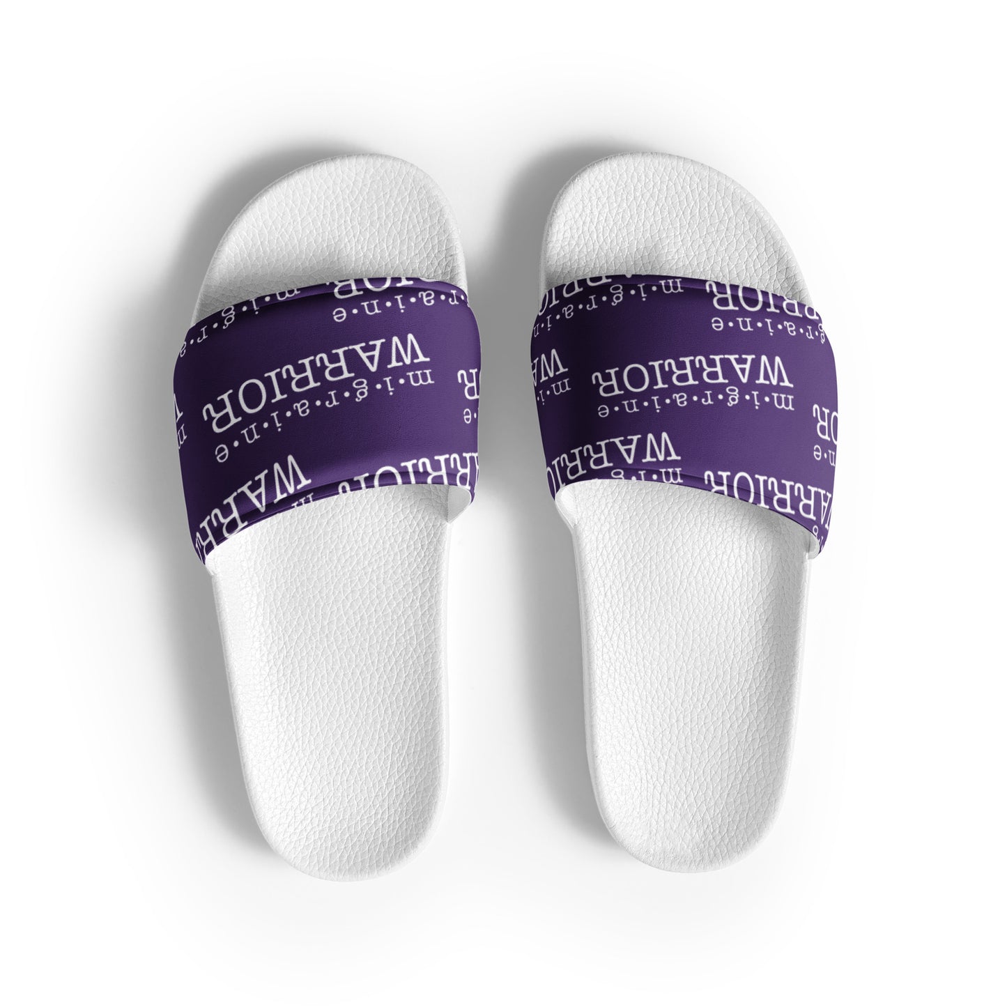 Purple Warrior Women's Slides