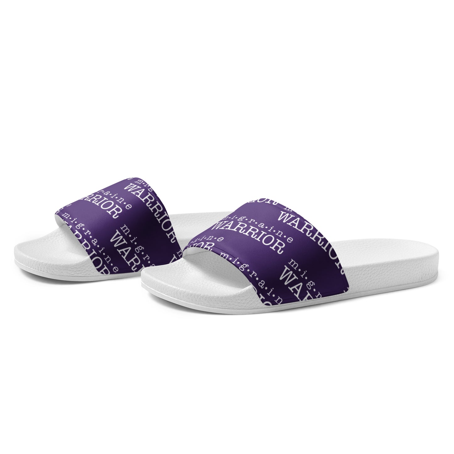 Purple Warrior Women's Slides