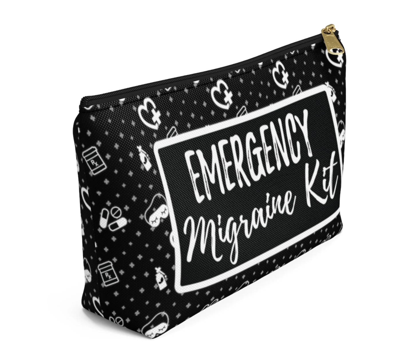 Emergency Migraine Kit Pouch