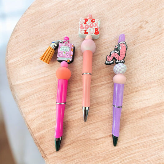 Bookish Beaded Pens
