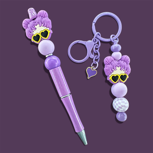 “Bad Brain Day Duo” – Pen & Keychain Set