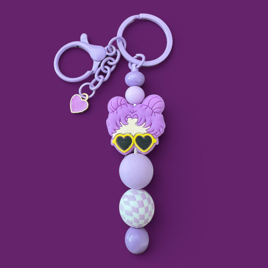“Keys to Surviving Today” Girlie Keychain