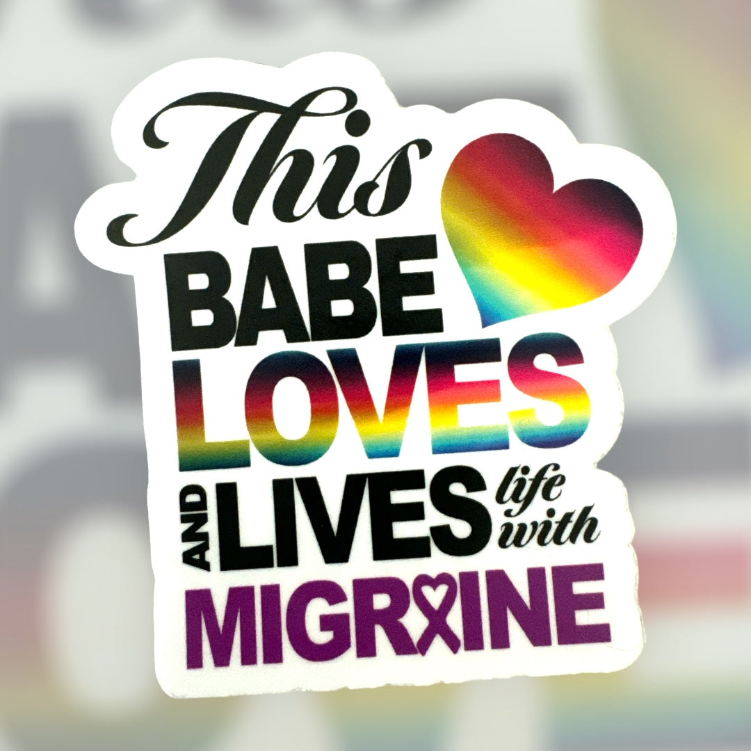 This Babe Loves & Lives Life Stickers