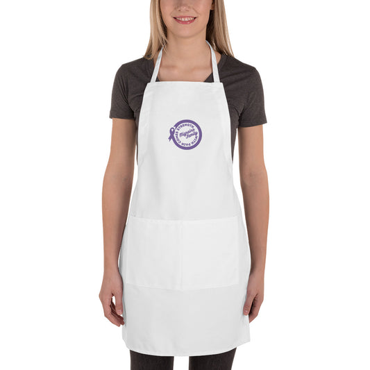 Migraine Family Embroidered Apron