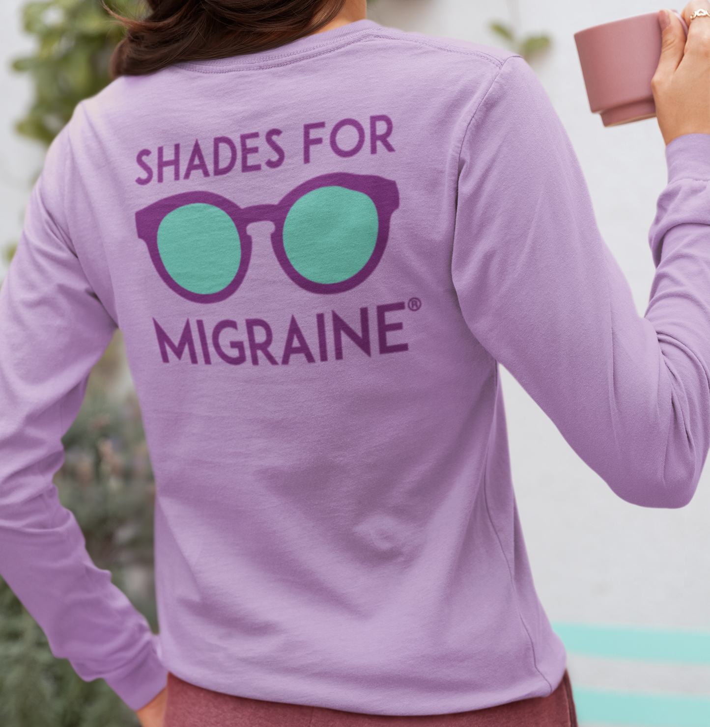 Shades for Migraine Awareness Shirt 2024 - Unisex Long Sleeve Tee