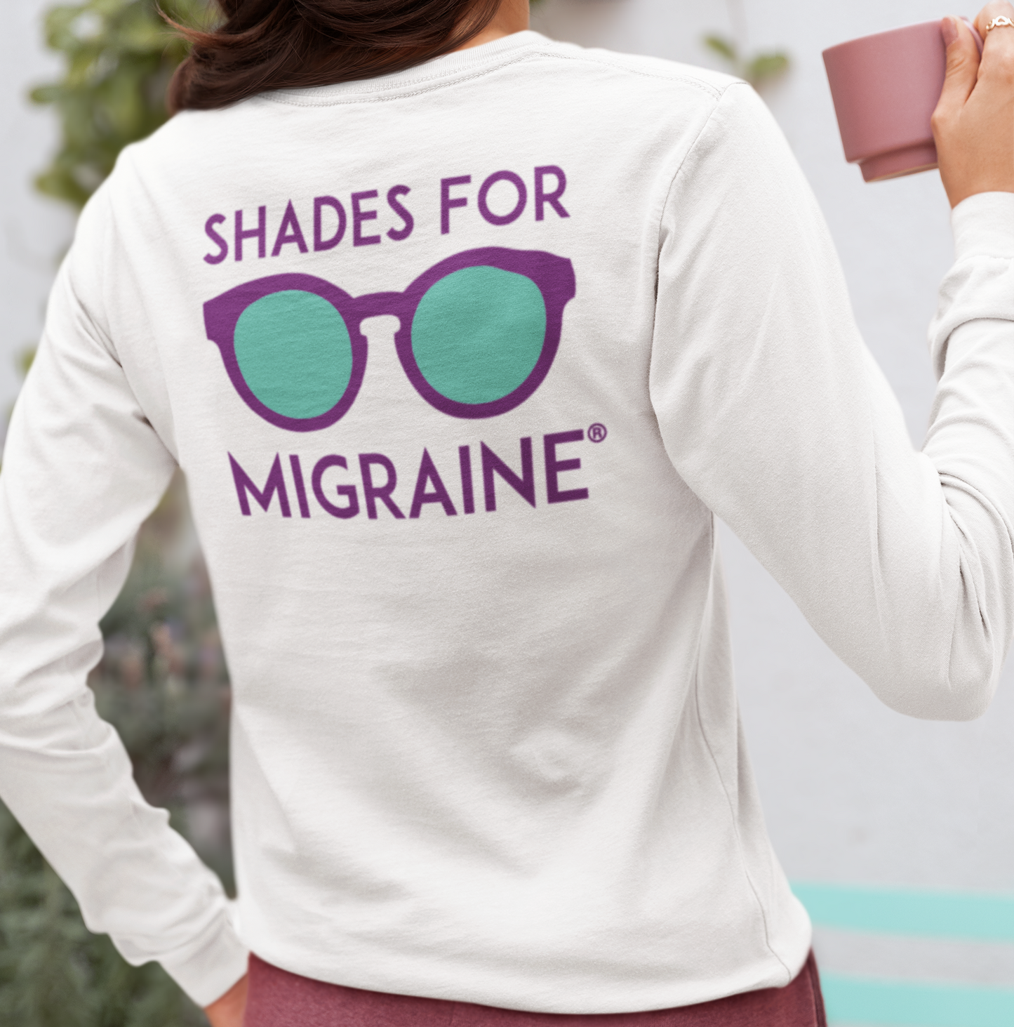 Shades for Migraine Awareness Shirt 2024 - Unisex Long Sleeve Tee