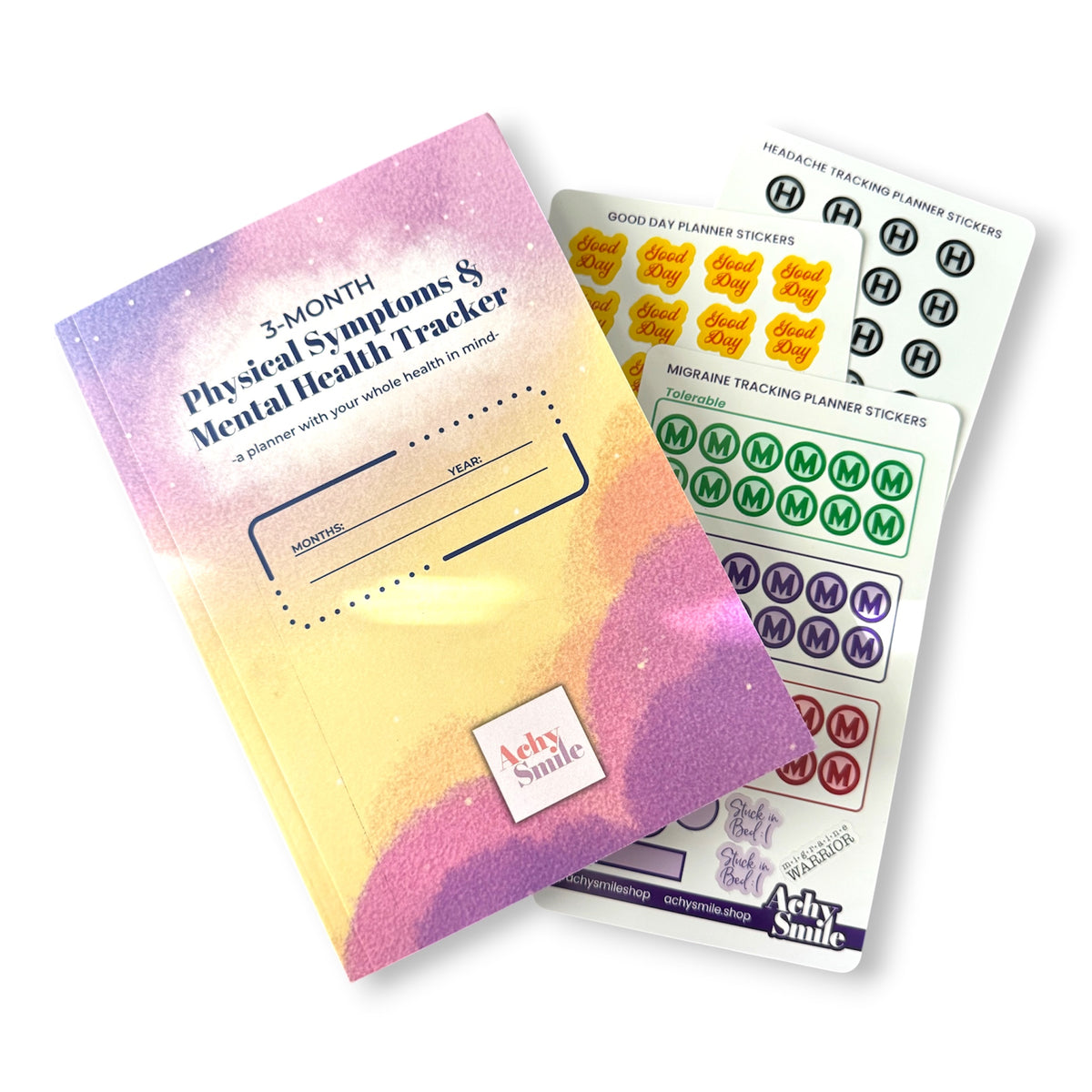 Symptom Tracking Planner Bundle - Headache & Migraine Edition