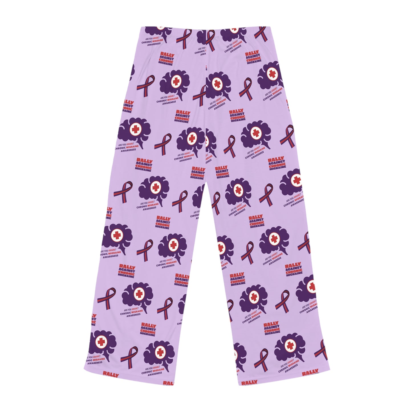 Chronic Migraine Awareness (CMA) Women's Pajama Pants [Lavender]