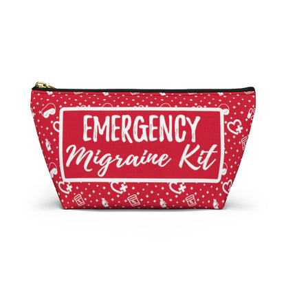 Emergency Migraine Kit Pouch (Cherry) - Achy Smile Shop
