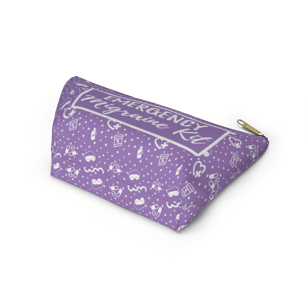 Emergency Migraine Kit Pouch (Lavender) - Achy Smile Shop
