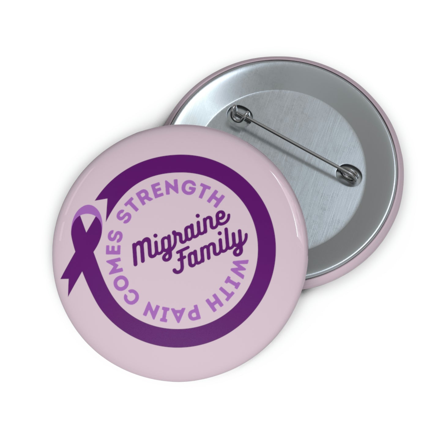 Migraine Family Pin Buttons