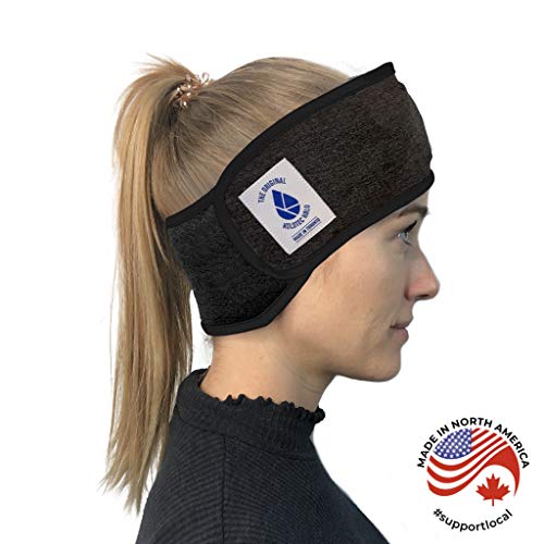koldtec Headache Halo (Black/Gray) Natural Headache & Migraine Relief, Targeted Cold Therapy, Engineered Ice Inside, Sleep Approved, Quality Made in North America, Buy Local