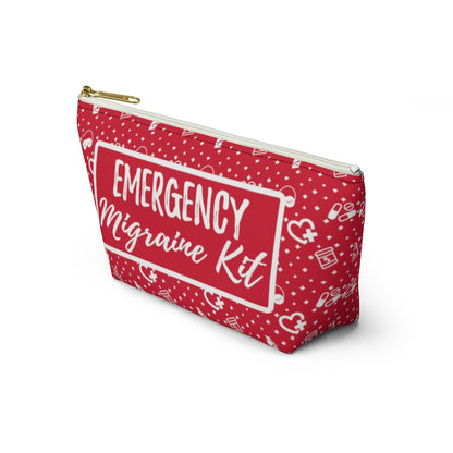 Emergency Migraine Kit Pouch (Cherry) - Achy Smile Shop