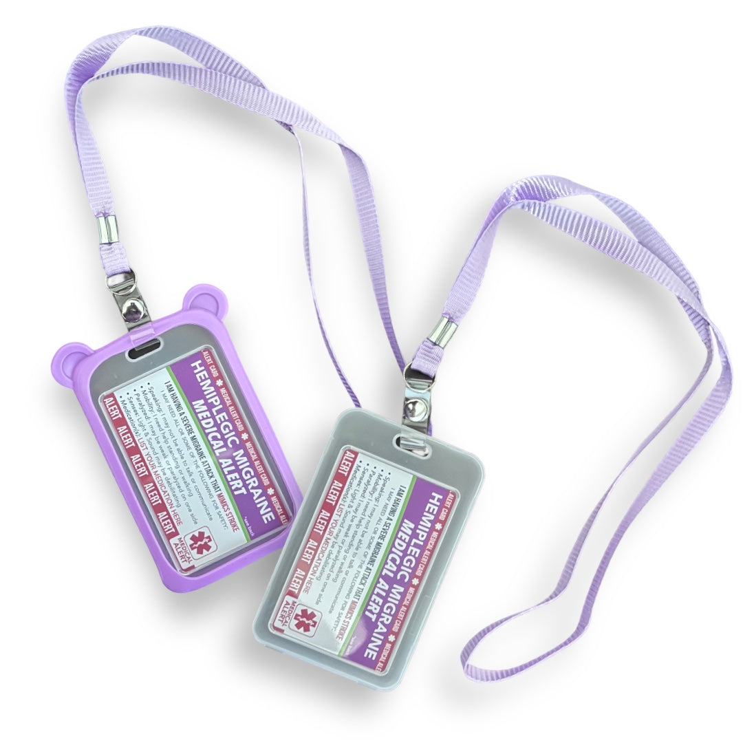 Alert Card Holder Lanyard