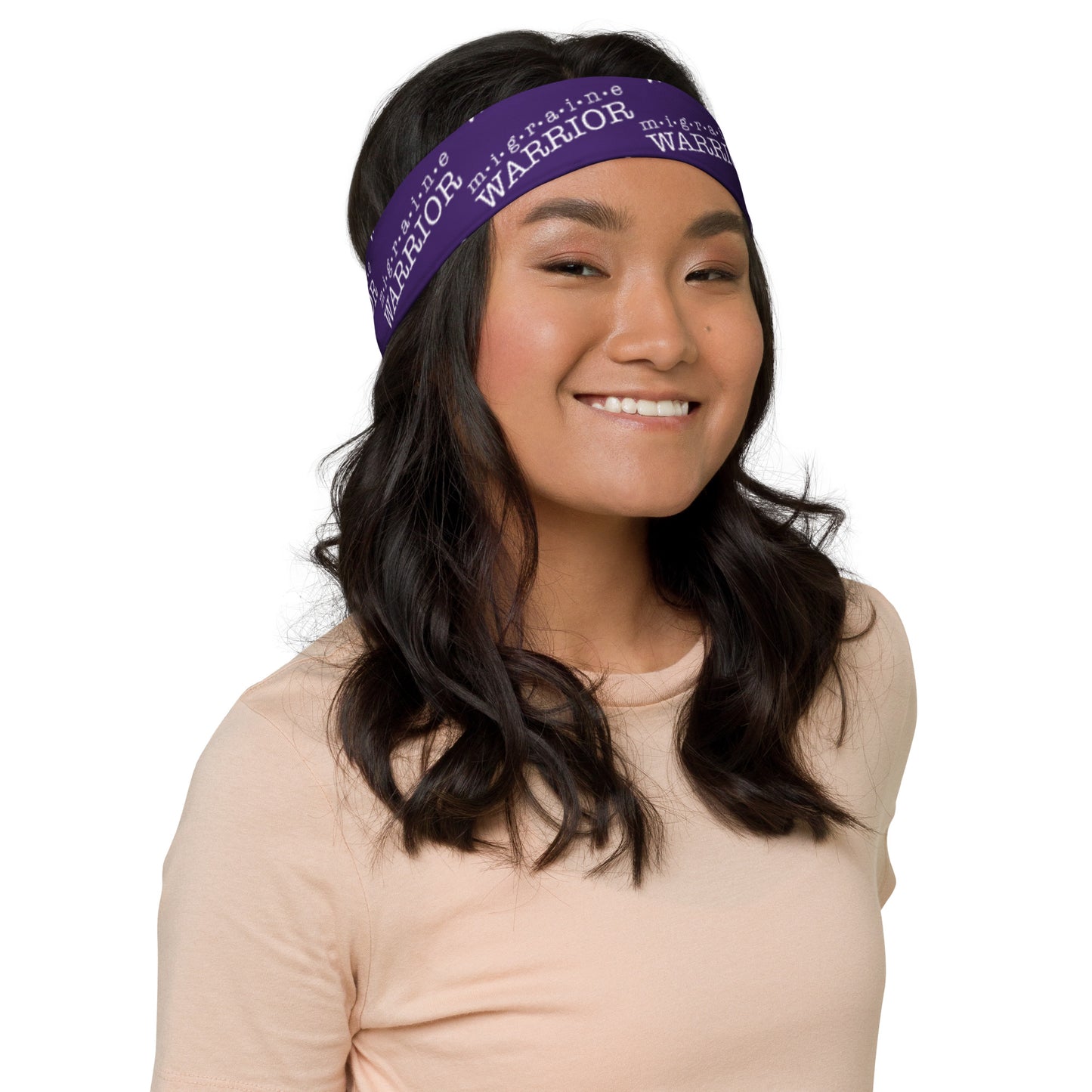 Purple Warrior Headband