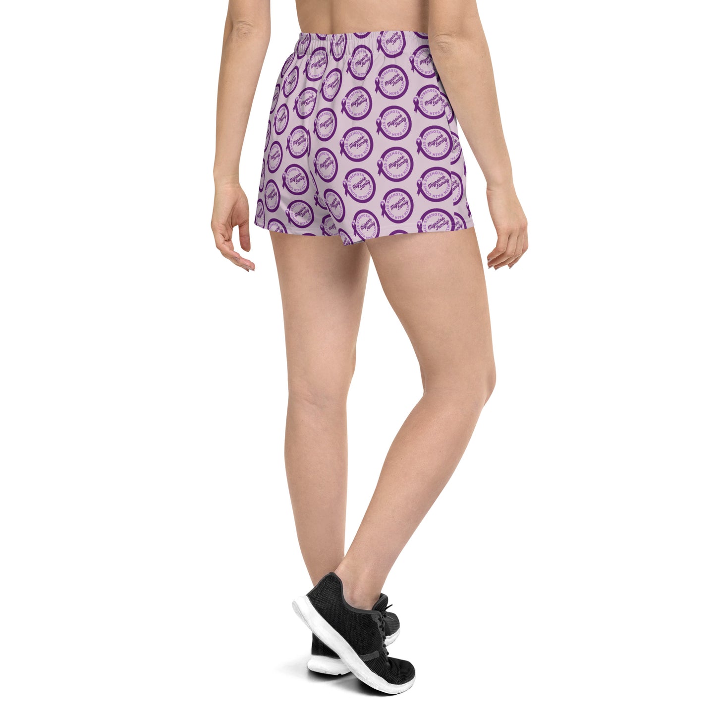 Migraine Family Women’s Recycled Athletic Shorts
