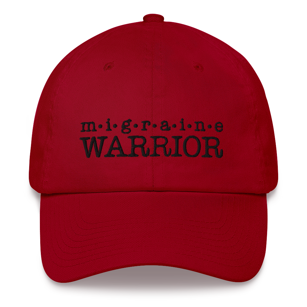 Migraine Warrior Hat - White