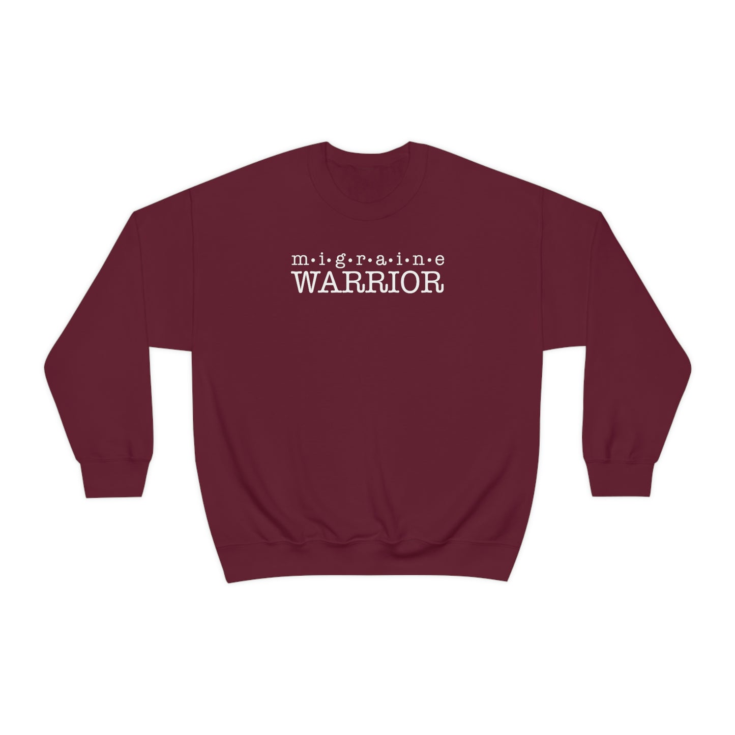 Migraine Warrior Dark Crewneck Sweatshirts